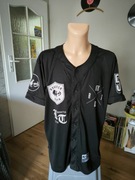 Rooster Teeth koszulka baseballowa czarna męska XL limited USA 
