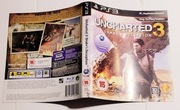 Okładka Uncharted 3 PS3 – stan bardzo dobry – oryginał