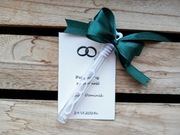 Banieczki mydlane na podziękowanie na chrzest, ślub, urodziny...