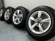 Koła Audi Q3 A6 215/65 R16 Volkswagen Tiguan VW Czujniki 5x112 ZIMA