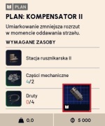 Blue Print COMPENSATOR II / Plan KOMPENSATOR II Arc Raiders