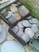 koło kółko wypałki złom blacha 8-20 mm