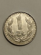 Sprzedam monetę Polska 1 złoty 1986r. stan bdb.