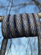 Wełniany pas, Krajka tkana na tabliczkach Birka B-12