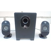 Głośniki PC Logitech X-210 2.1 25W RMS subwoofer pilot satelity