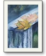 Akwarela nowa - Jesienne liście