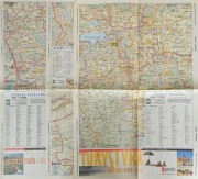 Trzy mapy: Powiat Bielski, Cieszyński, Żywiec-okolice