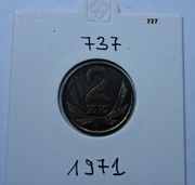 2 zł z 1977 roku  piękna moneta nr. 737