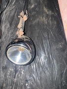 Lampa do zabytkowego rowera 