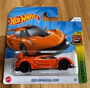 HOT WHEELS 2020 KOENIGSEGG JESKO Attack Orange - nr. 184/250 - rok 2024