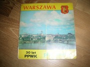 Warszawa plan miasta książkowy 1980/81