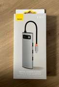 Adapter BASEUS Hub 8w1 Metal Gleam CAHUB-CV0G USB Typu C