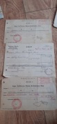 stare dokumenty kasa techniczna królewskiej huty  i inne 1933 r i inne