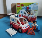 Lego Duplo ambulans karetka lekarz nosze 4979    