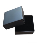 Pudełka opakowania na biżuterię  czarne