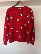 bluzka Mickey Mouse czerwona Primark 40 L