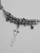 Naszyjnik goth stal nierdzewna sword alternative dla niej niego