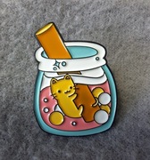 Przypinka metalowa pin