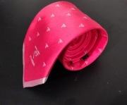 Krawat firmowy nowy czerwony