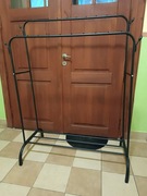 Wieszak stojący metal RED GARDEN czarny