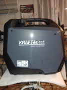 Agregat prądotwórczy inverter Kraft&Dele Professional 4 kw /3,5 kw nowy gwa
