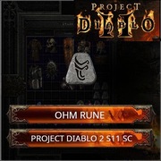 Runa OHM Project Diablo 2 season 12 sc PD2
