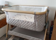 Łóżeczko dostawne, wolnostojące, turystyczne MOBY DREEMY 3w1 szary grey