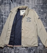 TOMMY JEANS COACH JACKET HARRINGTON KURTKA MĘSKA PRZEJŚCIOWA LOGO PREMIUM