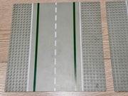 Lego dwie płyty bazowe droga Baseplate, Road 32 x 32 2358pb04