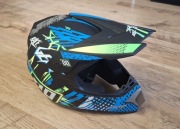 Kask na motor cross hulajnogę roz.M