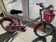 Rowerek dla dziewczynki 16’’ Btwin Docto Girl 500