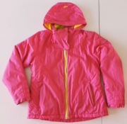 kurtka narciarska WEDZE Oxylane Decathlon różowa roz. 140/152 dz