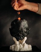 Wieża do kości Czaszka Ghula Zgodna z D&D Warhammer Pathfinder