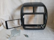 Mitsubishi ASX Ramka Radia Czarny Połysk + Zestaw Montażowy Radia 2 DIN