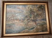 Pejzaż wiosenny Stanisław Paciorek