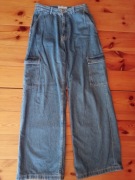 Jeansy wide leg 