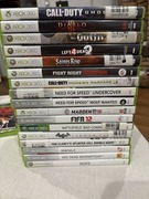Zestaw gry xbox360 Fifa need for speed red dead redemption i inne