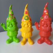 KRASNALE OGRODOWE  DEKORACJA OZDOBA 3 SZT