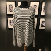 Zwiewna bluzka w paski rozmiar xl H&M 