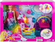 Zestaw lalka Barbie Dreamtopia prezent jednorożec