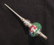 Szpic na choinkę  retro ozdoby choinkowe czubek choinkowy szpica vintage 