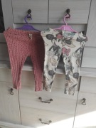 2 pary legginsów Zara 98