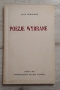 Adam Mickiewicz. Poezje wybrane [Londyn]