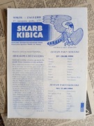 Program meczowy Sokół Pniewy Zagłębie Lubin 1994