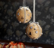 Bombki handmade zestaw 6 sztuk