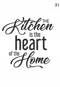 Plakat z napisami do kuchni A4 bez ramy