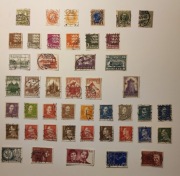 Dania DANMARK – duży zestaw znaczków | klasyka, królowie, herby