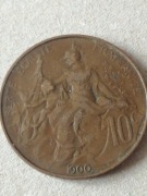 Francja 10 cent. 1900