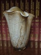 Vintage-Szklany wazon typu Chusta Huta Szkła Józefina-lata 70