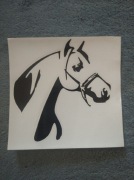 Naklejka na samochód - koń 11 - nowa